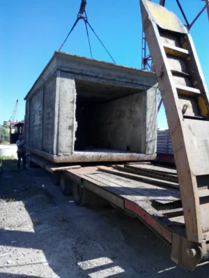 Prefabricated Concrete Garage (Solid) Ready for Installation