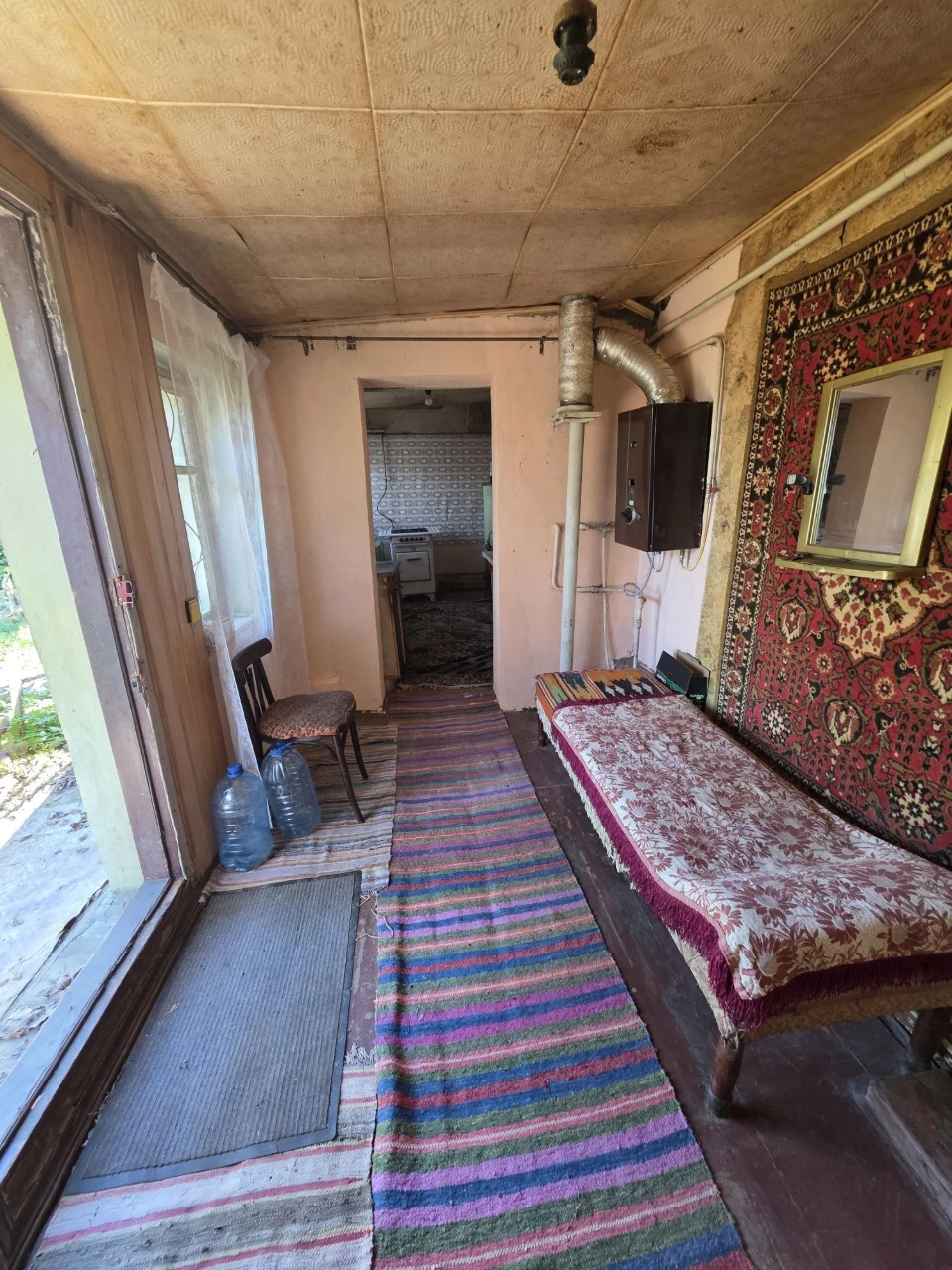 Продам часть домика в центре  Верхнеднепровска  у реки.