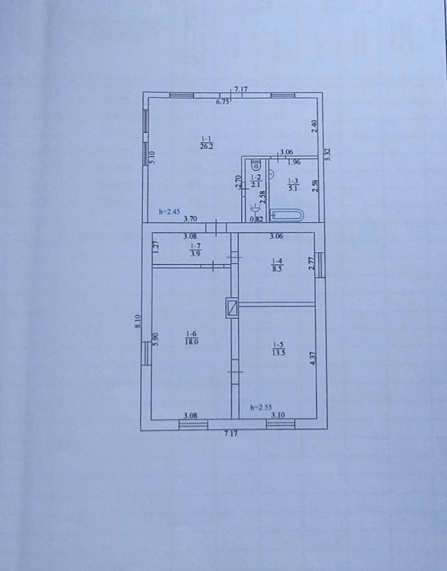 Продаётся дом 7 км от Каменского, mar