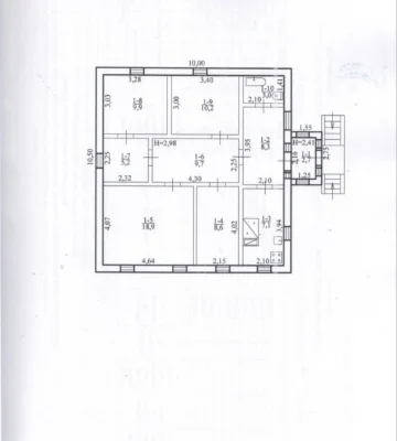 Продажа  Каменское-Дом. Правый берег 1.5км.  АОГаз. Удобства