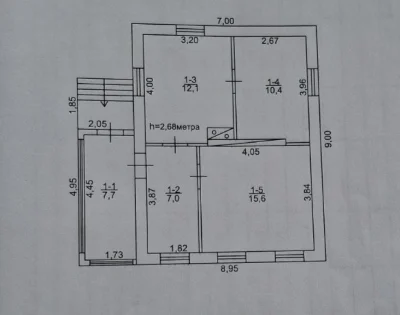 For Sale: 3-bedroom house/Metelurgi district