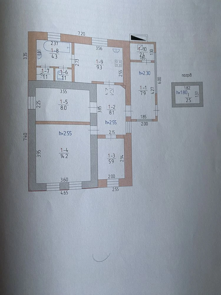 House for sale in district 17 кв