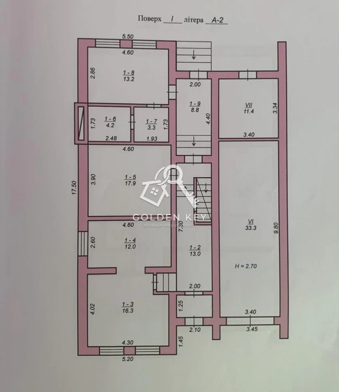 House for sale with access to a park in Pokrovsky district