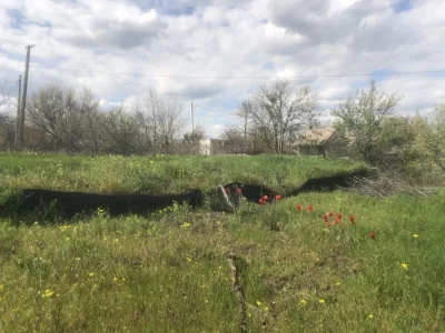 For sale large country plot in the area of Novaya Ivanovka nearby