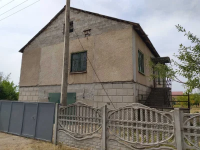Two-Story House Without Finishing Works