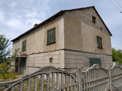 Two-Story House Without Finishing Works