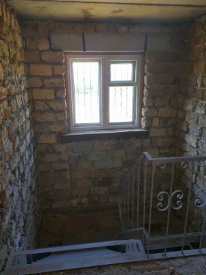 Two-Story House Without Finishing Works