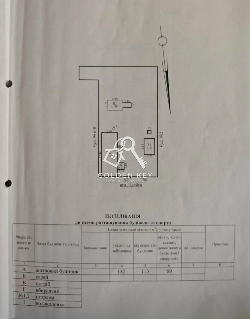 Sale of house and land plot of 10 acres.