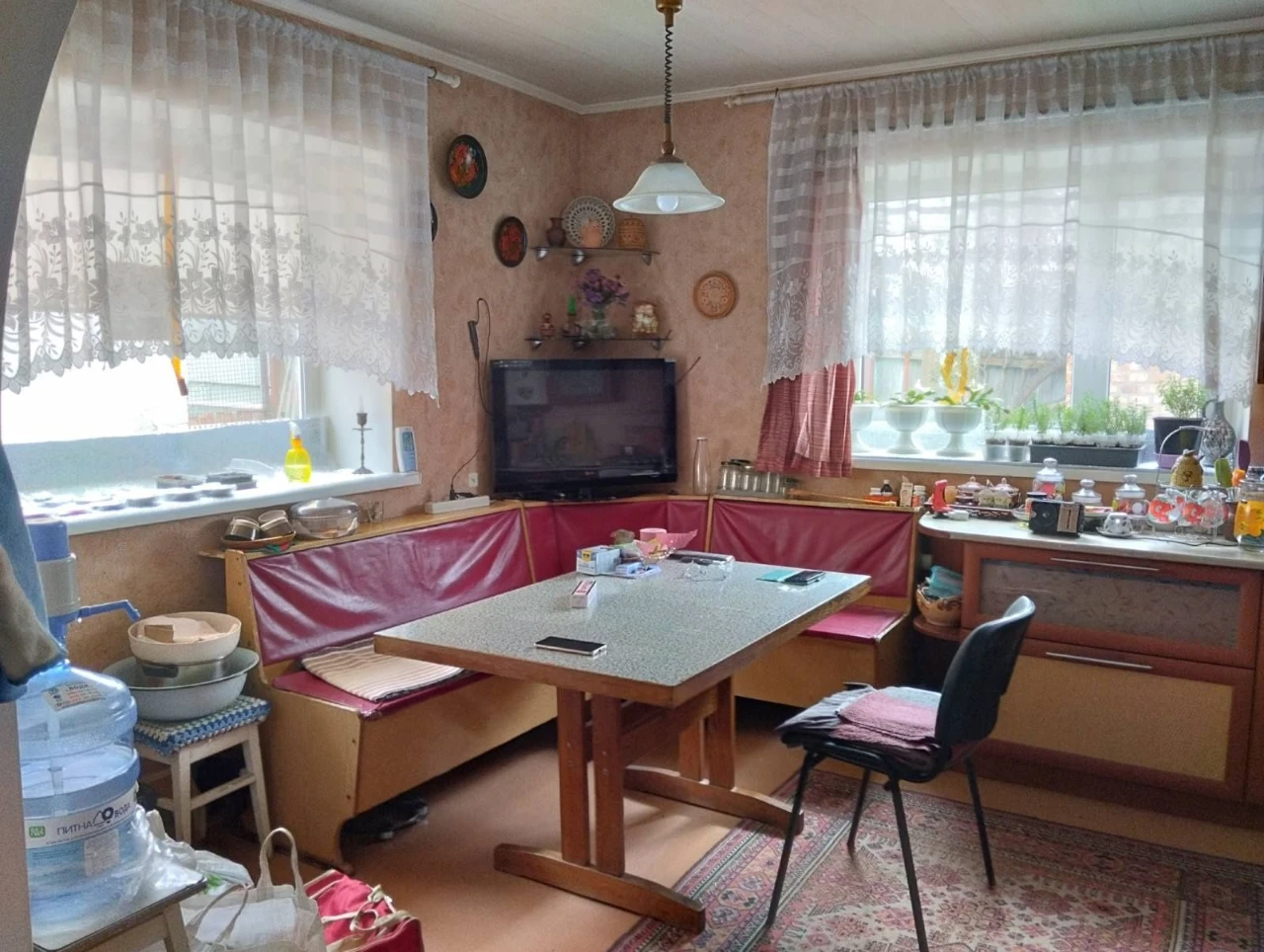 Дом , ухоженный сад и огород
