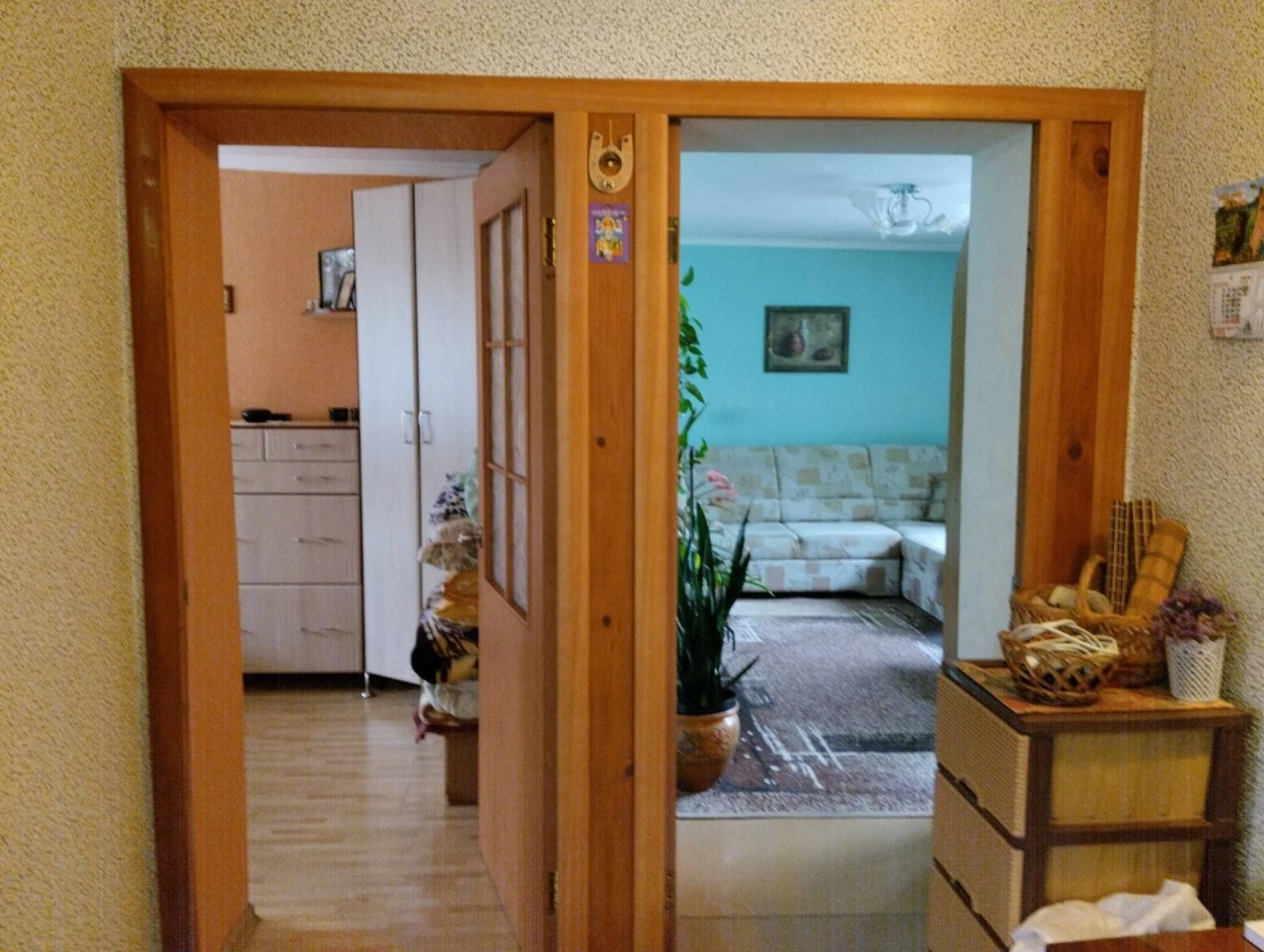 Дом , ухоженный сад и огород