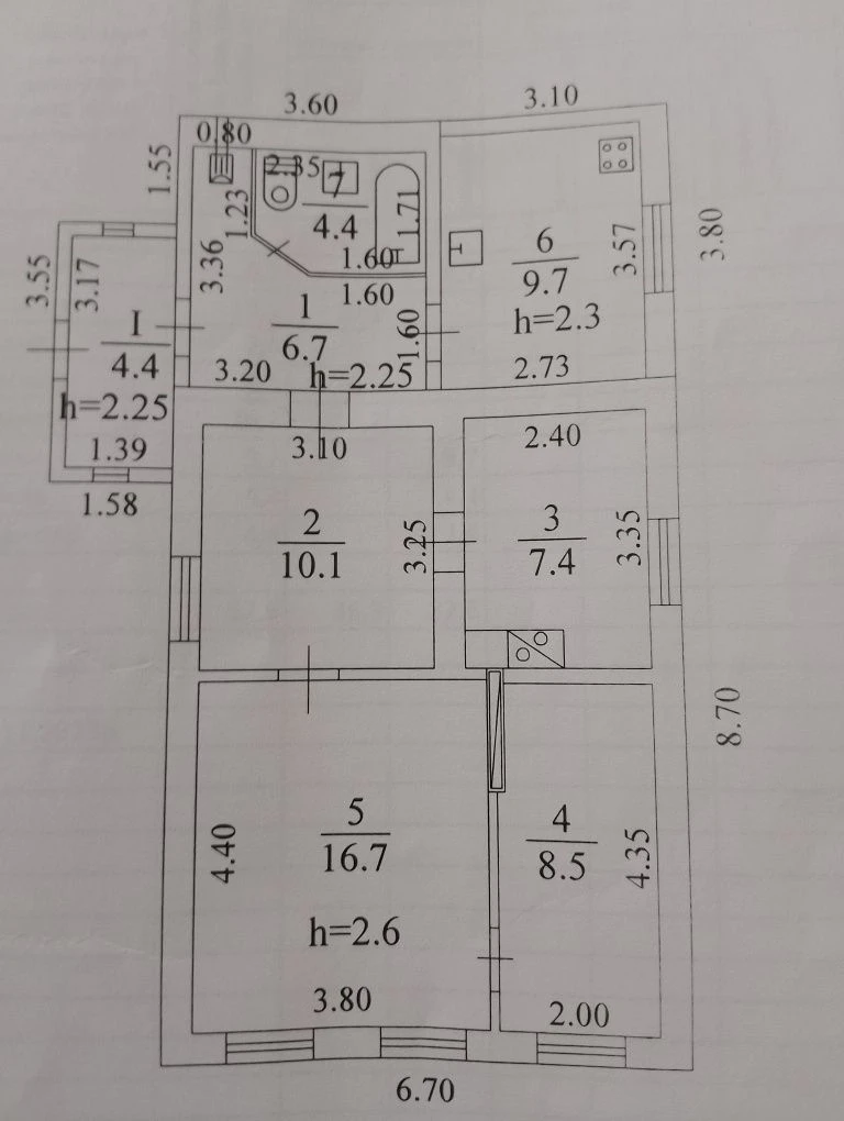 Продам затишний будинок Синельниково, 84 кв.м, 17500, торг,