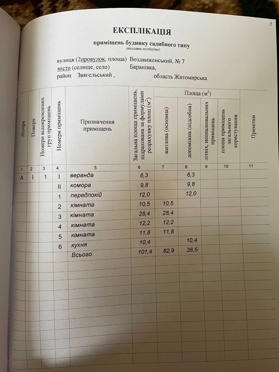 Продам будинок у м. Баранівка — 101,4 м² + 25 соток землі |