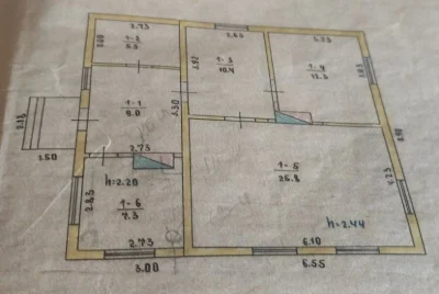 Продам або обміняю на 2-х кім.квартиру будинок на Коростень