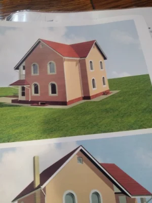 Semi-built house