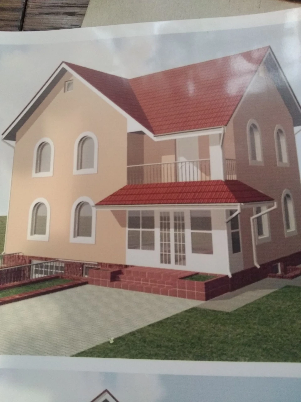 Semi-built house