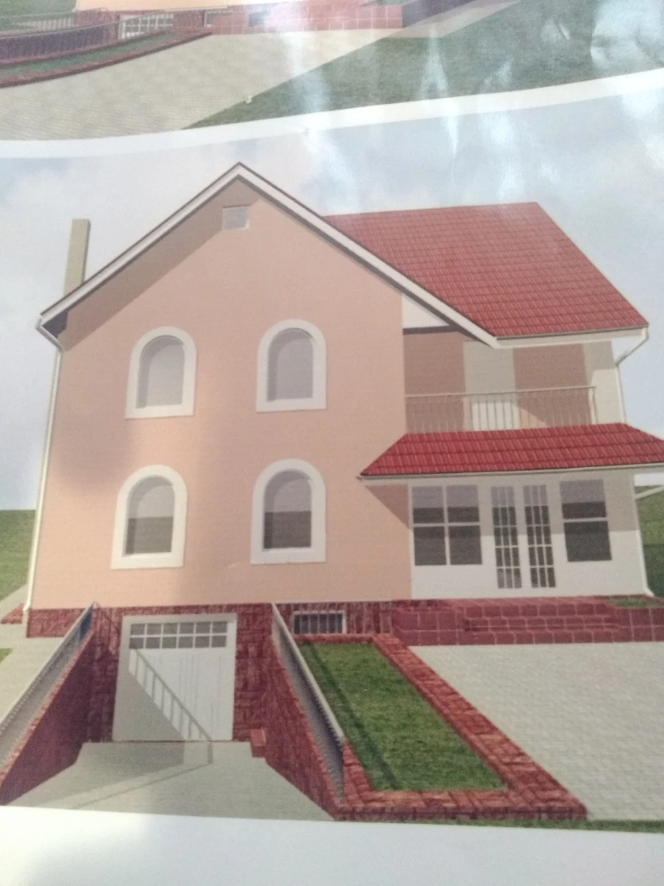 Semi-built house
