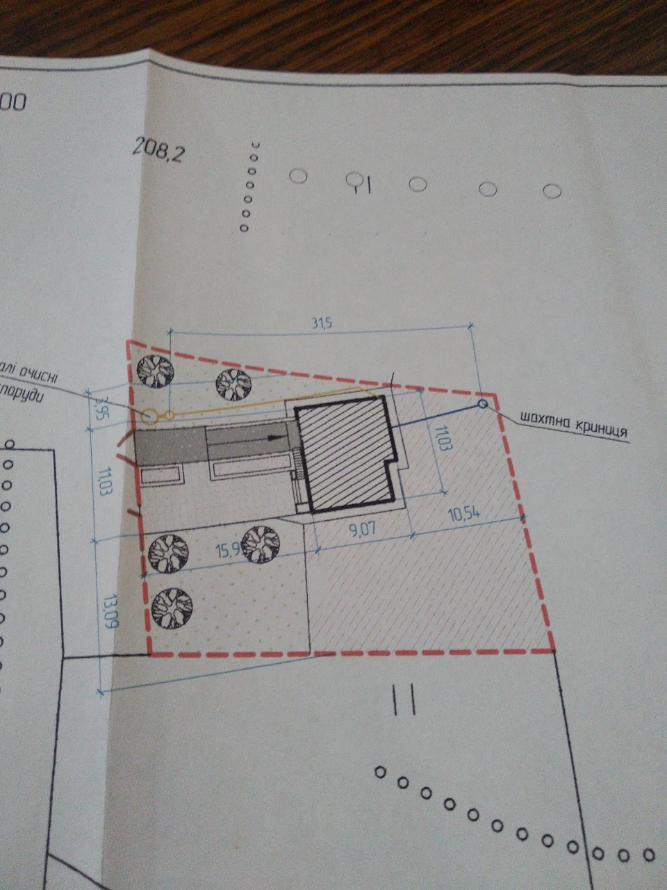 Semi-built house