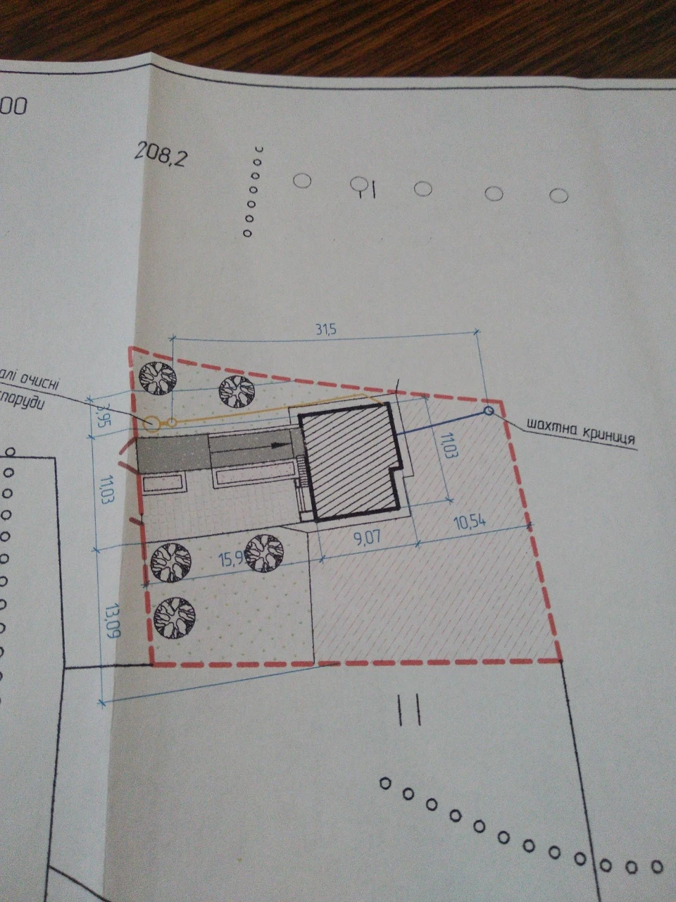 Semi-built house
