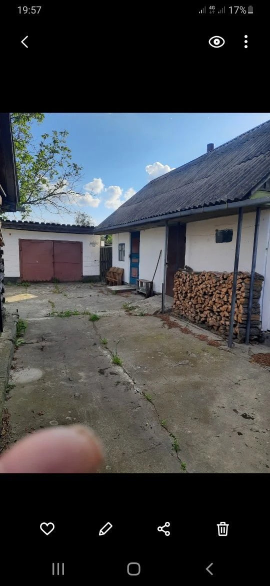 Продаж будинок,сарай,гараж.