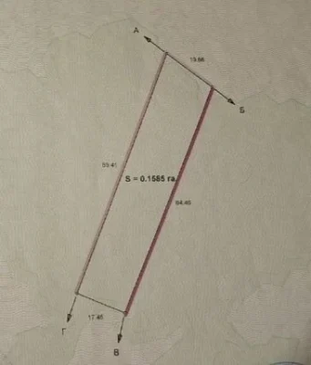 Land plot .Beregovo 25 acres.