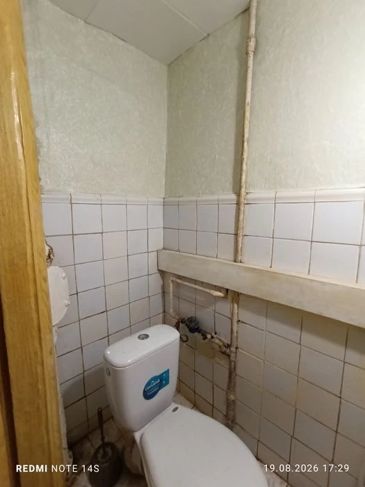Real 3-room apartment in a brick house with autonomous heating