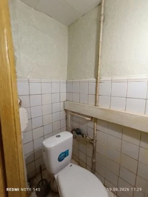 Real 3-room apartment in a brick house with autonomous heating