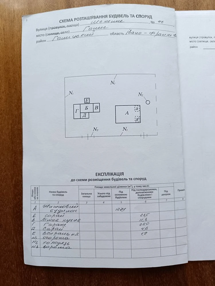 Великий будинок з ділянкою Галич