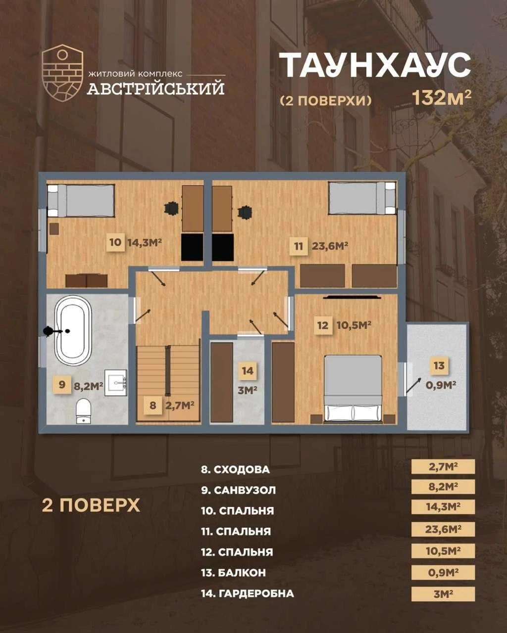 Продаж сучасних таунхаусів у Коломиї