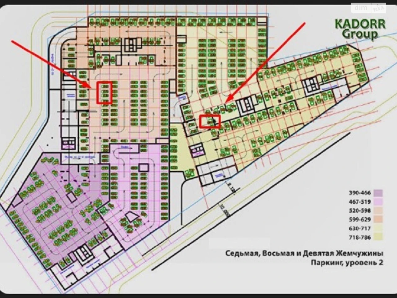 Продаж Підземний паркінг Аркадія