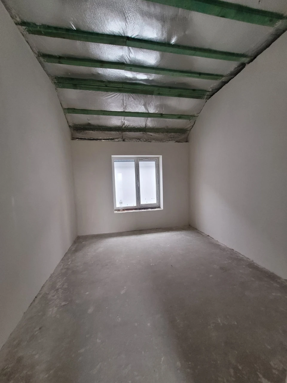 Sale of a newly built modern house