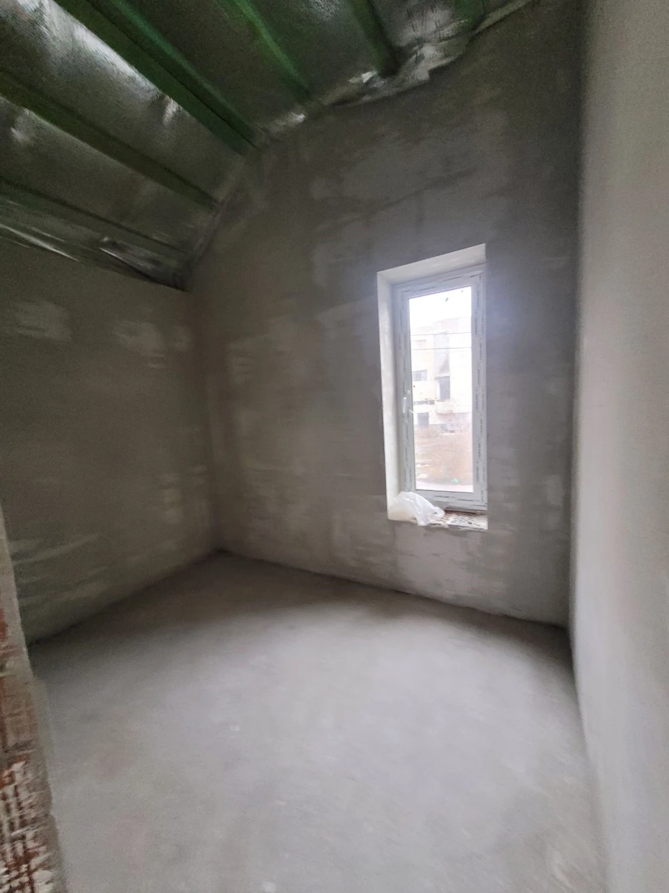 Sale of a newly built modern house
