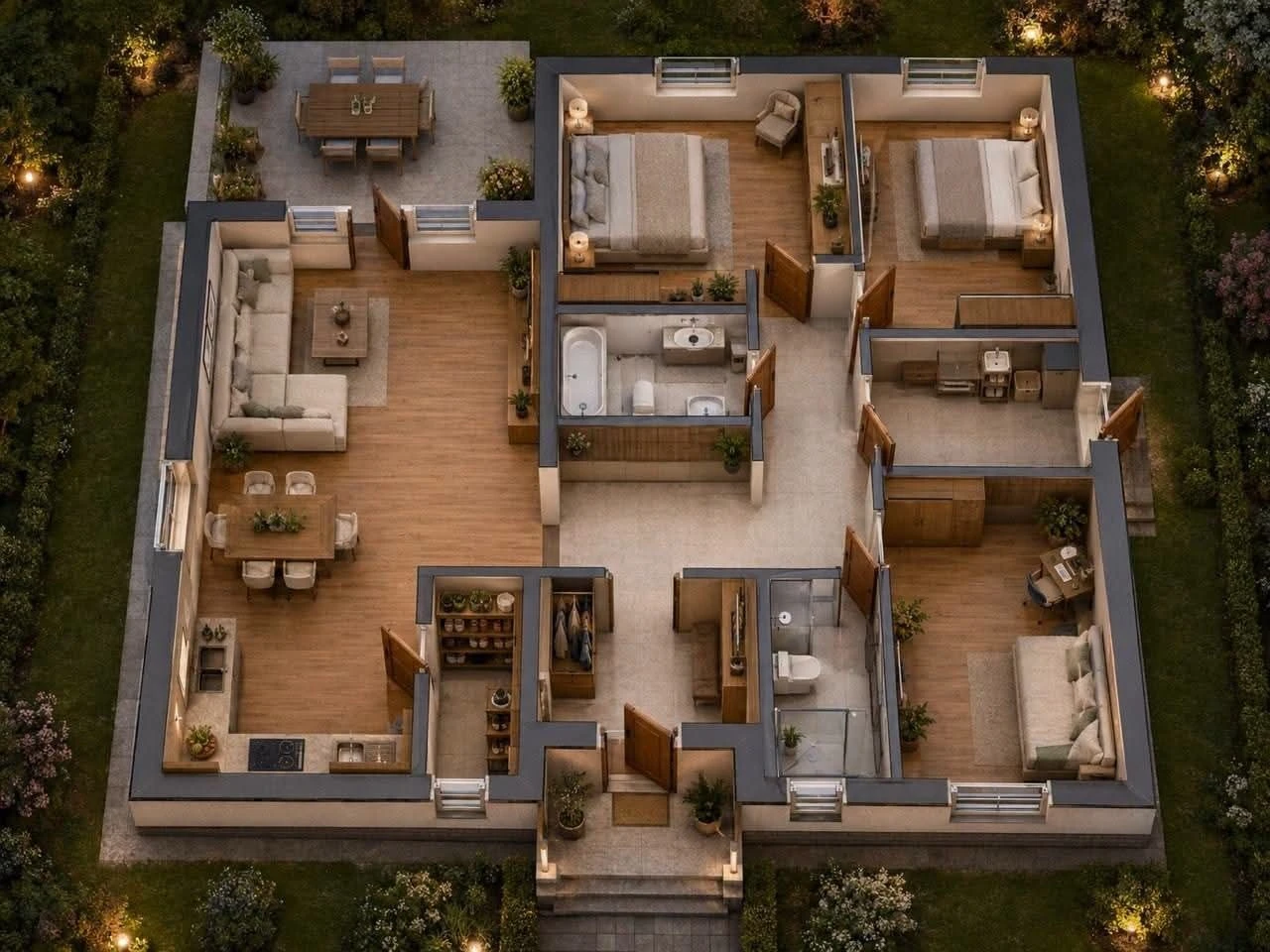 Sale of a modern one-story house in Bila Tsirk, Tara