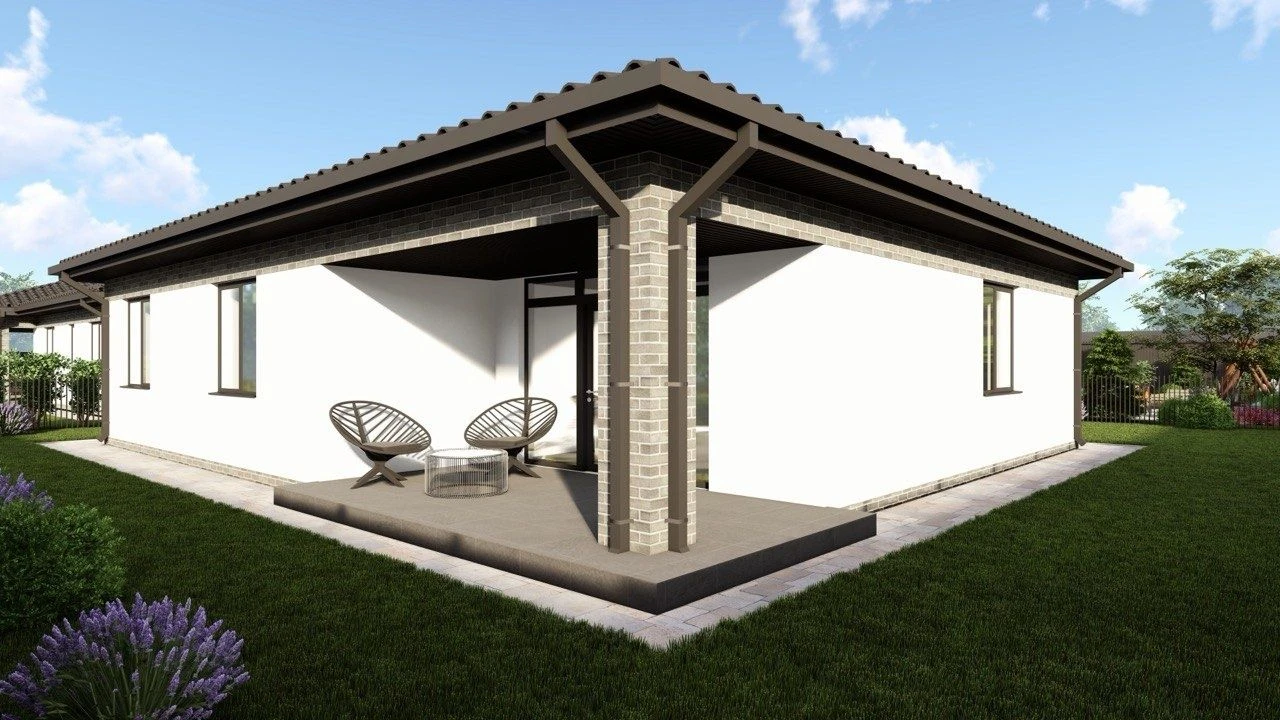 Sale of a modern one-story house in Bila Tsirk, Tara