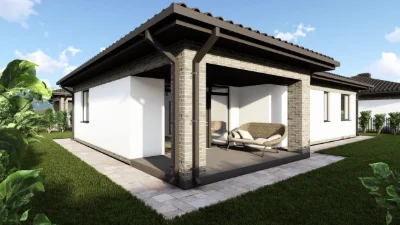 Sale of a modern one-story house in Bila Tsirk, Tara