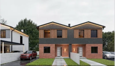 Сучасний  дуплекс  101 м²  у Білій Церкві — Таращанський мас