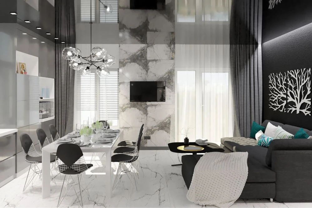 Sale of a MODERN house in a CLOSED complex,