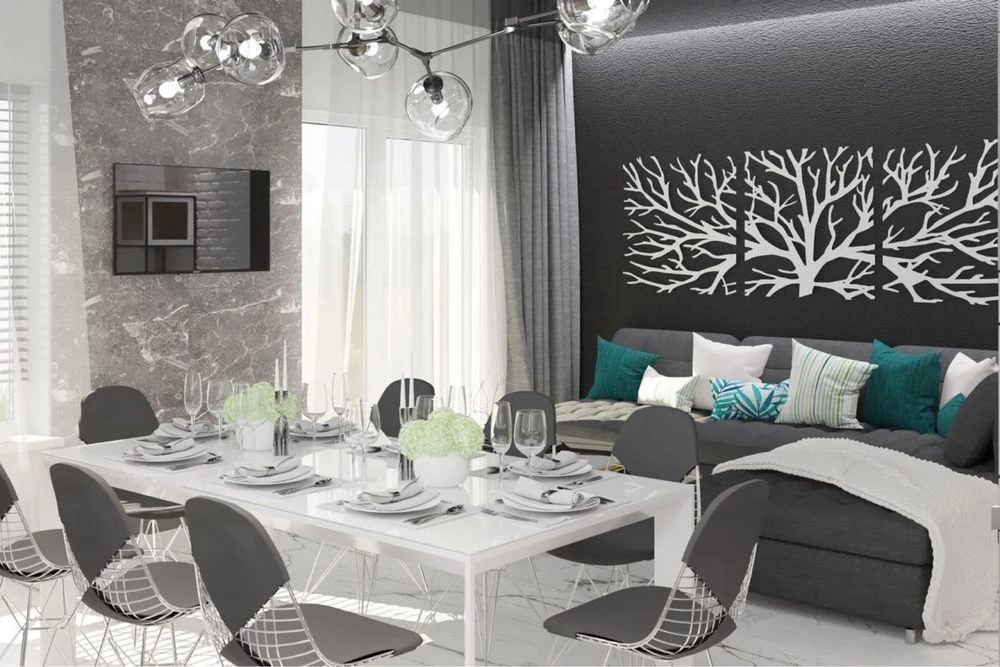 Sale of a MODERN house in a CLOSED complex,