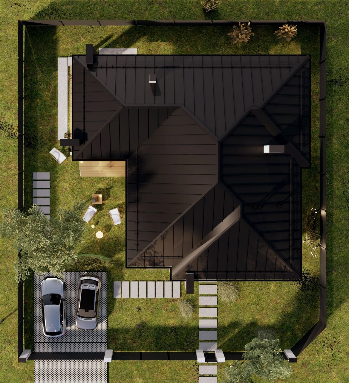 Sale of a new one-story house in Tsarselo, district
