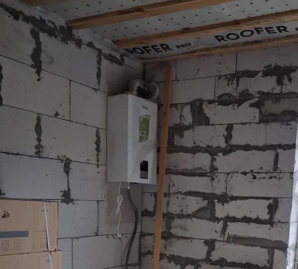 Таунхаус з газовим опаленням, 100 кв м