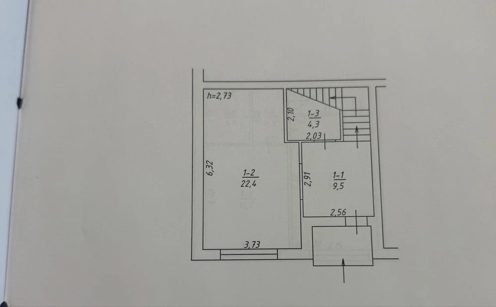 Продам Таунхаус ЖК Паларіс, 75м2, з незавершеним ремонтом