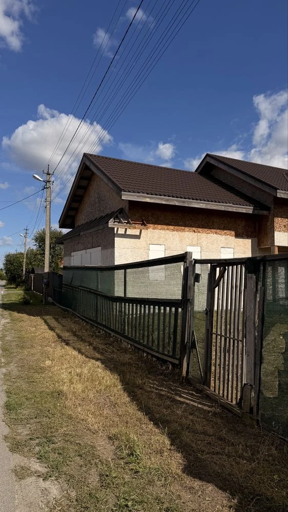 Продажа двухэтажного каркасного дома в Борисполе