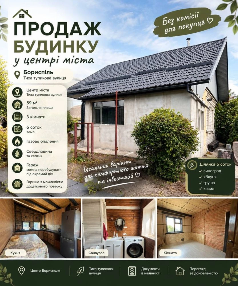 Терміновий продаж будинку