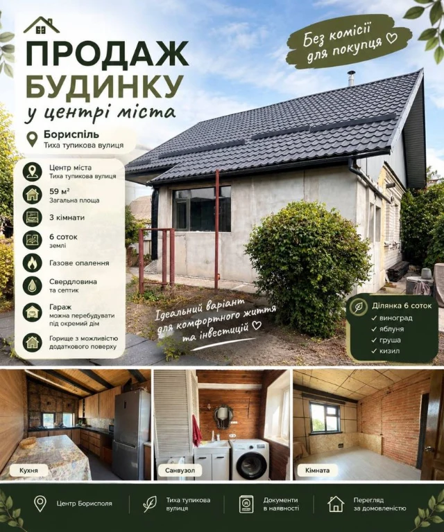 Терміновий продаж будинку