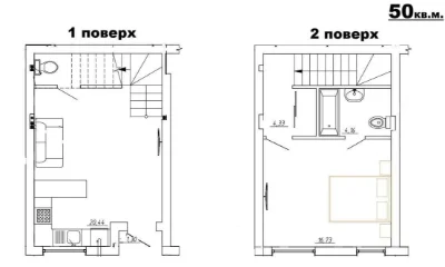 Таунхаус 55кв.м. 11800 першого внеску | Газ | Бориспіль