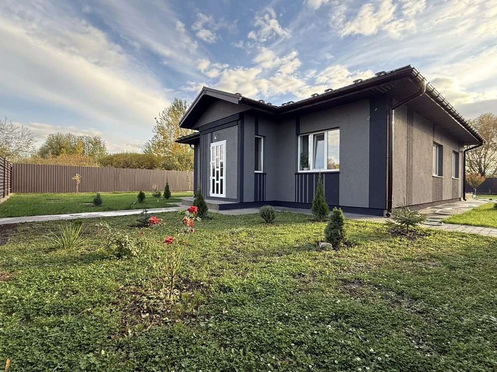 Без % Укомплектований будинок 110 м.кв. на 10 сотках
