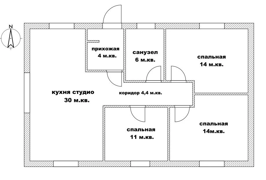 Продаж будинку від забудовника з газом( р-н 3 школи)
