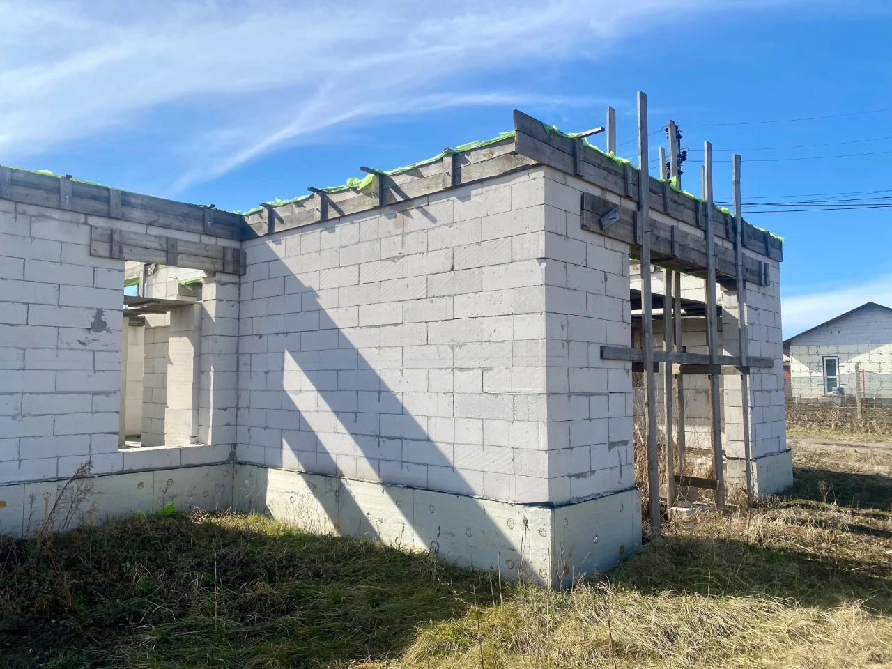 Продам недобудову 150м2+ гараж30м2, 10 соток