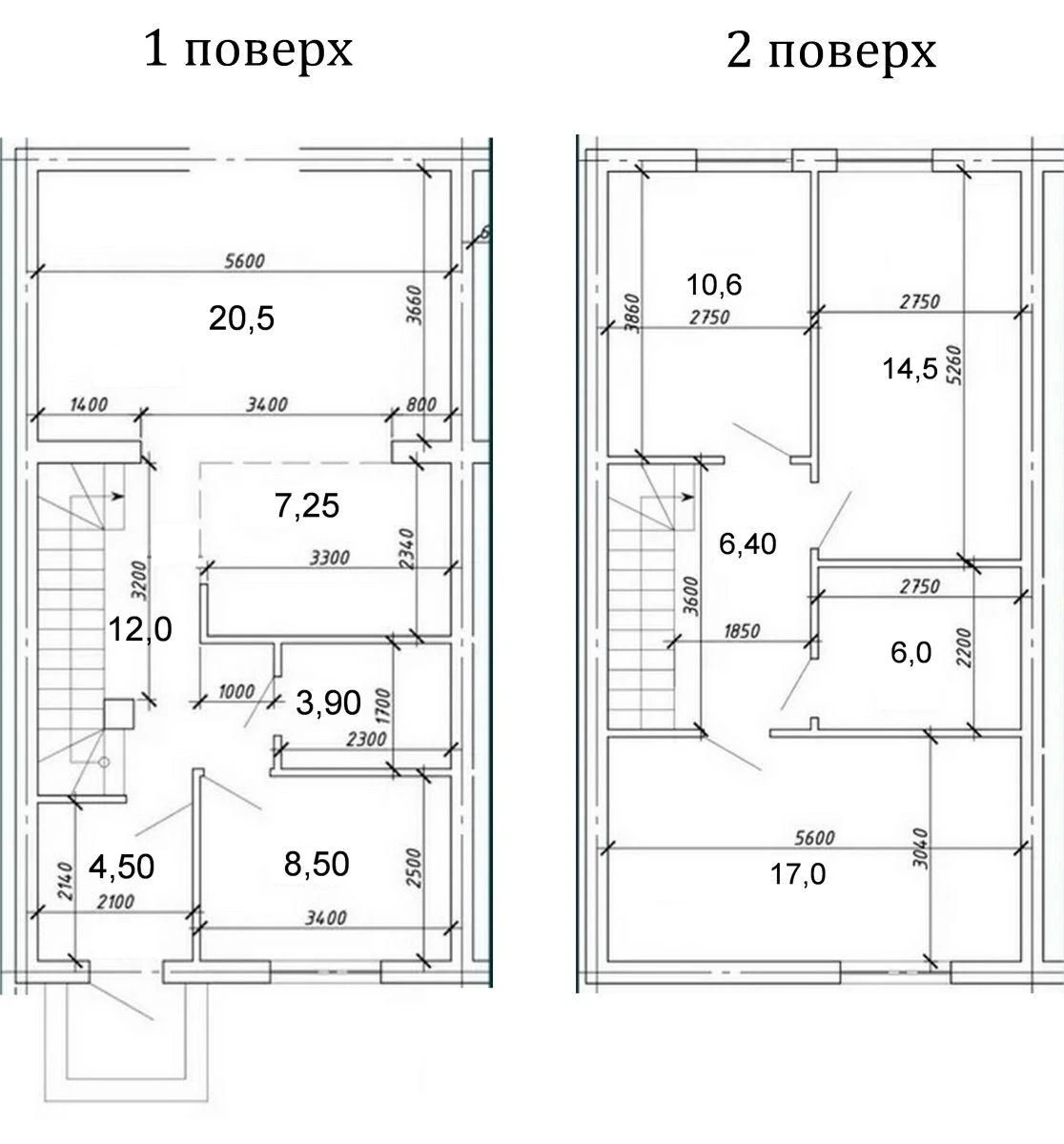 Modern townhouse with 4 rooms and renovated – new condition