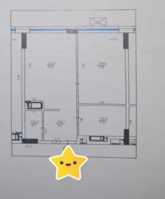 1-room apartment for sale in Terracotta residential complex, Brativ Chybineevy St.
