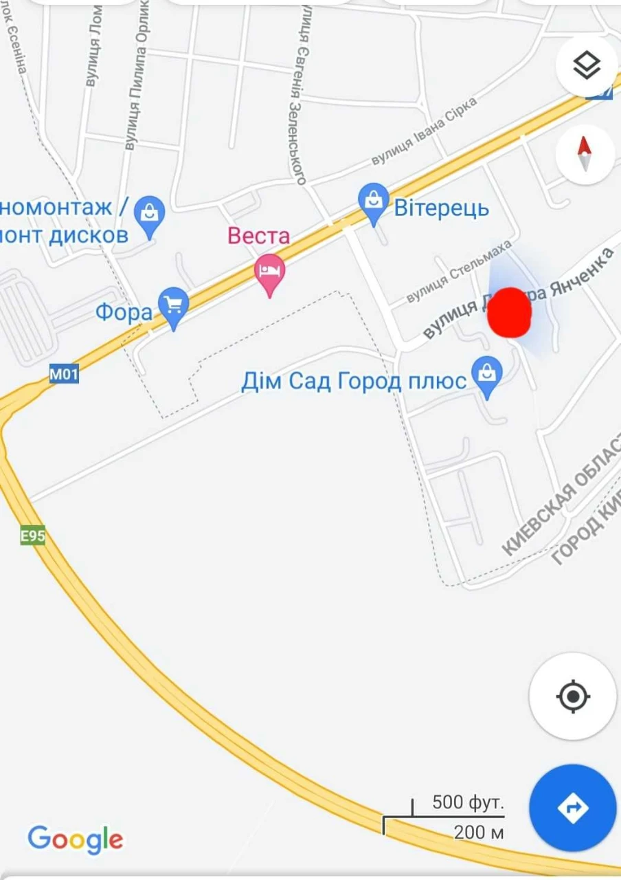 Від ВЛАСНИКА  .Будинок з участком ,початок Броварів